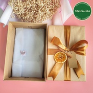 [Free Cards + Lining Paper] Birthday, Christmas, Anniversary Gift Box size 30x20x11 cm, Removable Lid Box - Air Salon
