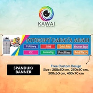 CAHAYA Eternal Photocopy BANNER Eternal Light MMT Custom BANNER 400x70