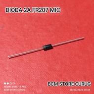 FR207 Diode Fast Recovery Rectifier Diode DO-15 AH58