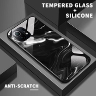 Softcase Kaca Untuk Xiaomi 12 Lite Mi 11 Lite 11 Lite 5G 11 Lite 5G NE Silicon Cool Fog Hard Cover