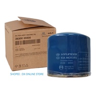 Engine Oil Filter = KIA & HYUNDAI #26300-35505