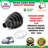 1 Biji - Perodua Kancil 660 850 Kembara &amp; Kembara DVVT 1998 - 2003  Premium Inner Drive Shaft Boot Cover OEM &amp; Clip