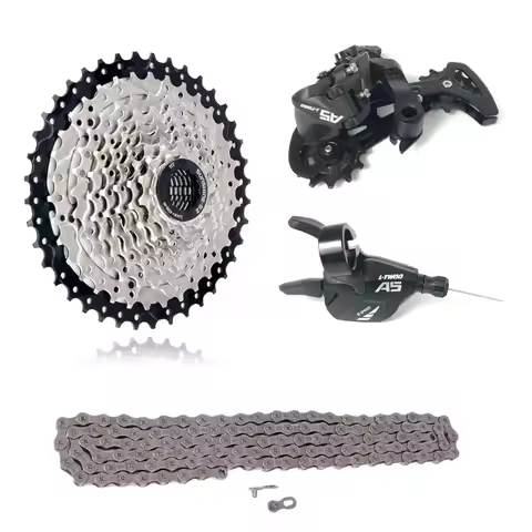MTB Mountain Bike 1X9 Speed Groupset LTWOO A5 Shifter Rear Derailleur 9s 11-36/40/42T Cassette K7 9s