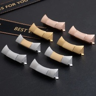 22mm Curved End Link Seamless Connection Fit For Rolex For Deepsea Sea-Dweller Sky Dweller Stainless