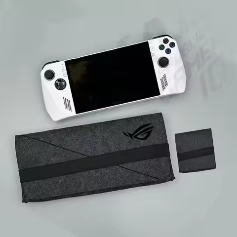 New Portable Felt Bag for ROG X ALLY RC71L Steam Deck GPD Win Max Inner Sleeve Protective Cover