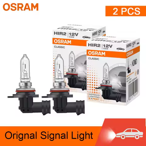 2pcs OSRAM 9012 HIR2 12V 55W PX22d CLASSIC Standard Halogen Headlight Original Car Bulb 3200K Light 