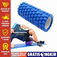 Rumble Foam Roller Gymnastics Aid Yoga Pilates Pillow biru