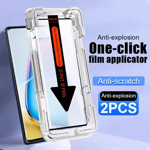 2Pcs Phone Screen Protector for Vivo X100 X90 X80 Tempered Glass Film X70 X60 Pro S19 S18 S17 Glass 