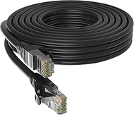 50ft 15 Meters Cat6 Ethernet Cable, RJ45, LAN, 24AWG UTP CAT 6, Network, Patch, Internet Cable - (50