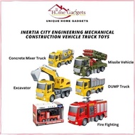 Inertia City Engineering Mechanical Construction Vehicle Truck Toys