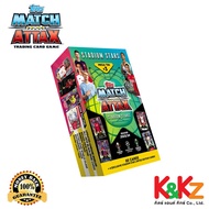 Match Attax 23/24 Mega Tins #3 / การ์ดฟุตบอลแมตช์แอทแทค กล่องเหล็ก เมก้าทิน สีเขียว