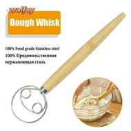 YOLANDA Stainless Steel Coil Whisk Stainless Steel Flour Mixer  Flour Beater Flour Mixer