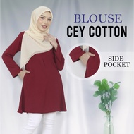 BLOUSE/CEY/COTTON/IRON/LESS/BLOUSE|Ironless/BlouseMuslimah