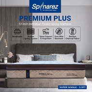 SpinaRez Premium Plus Mattress 13 inch Individual Pocket Spring Mattress (King/Queen/Super Single/Si
