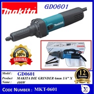 MKT-0601 (GD0601) MAKITA DIE GRINDER 6mm 1/4" X 400W GD 0601