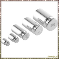 [S D K G] Weight 1g 2g 5g 10g 20g Chrome Plating Calibration Gram Scale Weight Set for Digital Scale