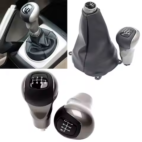 5/6 Speed MT Car Gear Shift Knob Stick Ball Head Change Lever Knob Shift dust cover for Honda Civic 