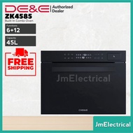 [FREE SHIPPING] DE&E ZK4585 Built-In Combi Oven 6+12 Functions Steam & Grill Combi Oven