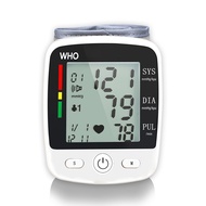 Portable Digital Blood Pressure Monitor Wrist Blood Pressure BP Usb Charging Voice Sphygmomanometer
