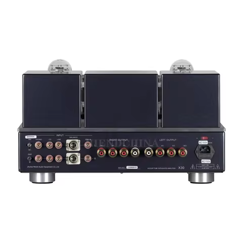 MUZISHARE X30 Single Ended Class A 300B Push 845 Tube Amplifier, Hi-Fi Integrated Amp with ECC81/310