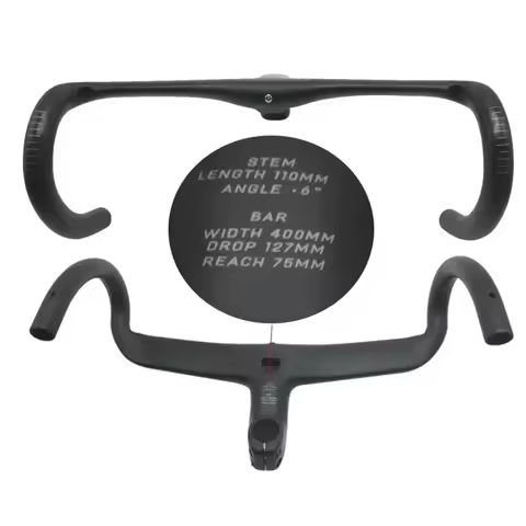 Road carbon handlebar carbon power internal cable wiring bicycle handlebar DI2 for SL8 28.6mm bike f