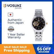 ORIENT Automatic AG03002B Open heart Classic Black Gold Silver Stainless  Wrist Watch For Men from YOSUKI JAPAN / AG03002B (  AG03002B  AG AG030 AG0300   )