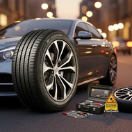 KILOARX 215/55R17 Weather Shield Car Tyre, Screw Cap Included, Heavy-Duty Wall & Tire Cap for Motorc
