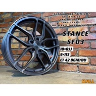 STANCE SF03 WHEELS 18INC CIVIC FC FD FB INSPIRA LANCER W176 W205 GOLF MAZDA3 MAZDA6