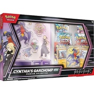 Pokemon TCG: Cynthia田s Garchomp ex Premium Collection - 6 Packs, Stickers, Promos