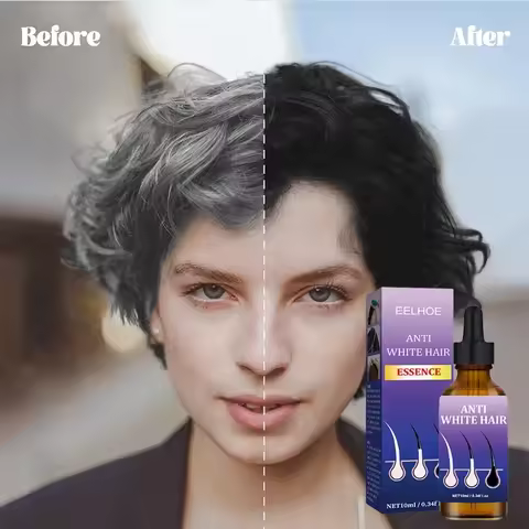 Black hair liquid removes grey hair in old age Natural anti-white ahair effective for natural ahair