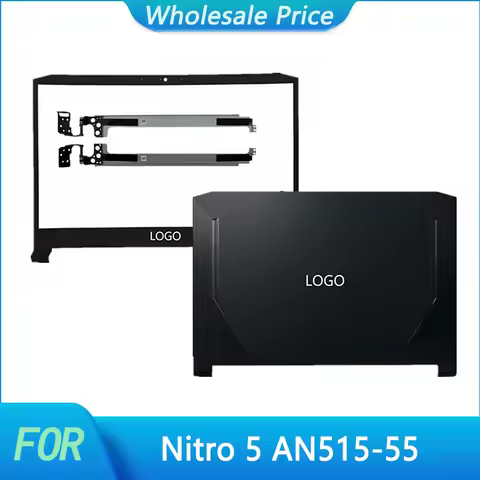 New For Acer Nitro 5 Acer Nitro 5 AN515-55 Laptop LCD Back Cover Black Bezel Hinge Laptop Replace Co