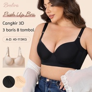 A-D CUP 34-44Brelira Bra Seamless Push Up Wireless Without Wire For Small Breasts Small Size Side An