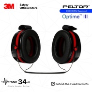 [LS] 3M PELTOR Optime III Behind the Head Earmuffs H540B SNR 34dB/ Neckband Earmuff/ Helmet Earmuffs/ PSD_ EM_