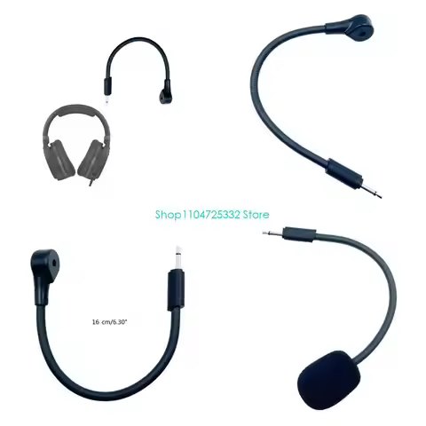 P5EA Replacement Mic for JBL Q100 Gaming Headset Game Headset 2.5mm Detachable
