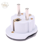 [Dhin] German Standard Conversion Plug FR AU US UK To EU Euro Korea Universal Travel Adapter Home Pl