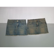 Y2K Style Jeans Skirt