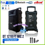 Speaker Portable Dat 12 Inch Dt-1210Ft Mic Wireless Handheld Original