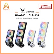 VALKYRIE GLA-240 / GLA-360 AIO with Smart Digital Display PC Liquid Cooler