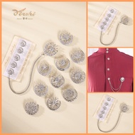New fashionable men's clothing button brooch set Butang Baju Melayu Butang Baju Melayu Berantai Excl