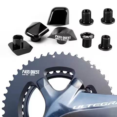 PASS QUEST double chainring 2X bolt modification cap suitable for R7000 R8000 R9100 DU R8100 UT R920