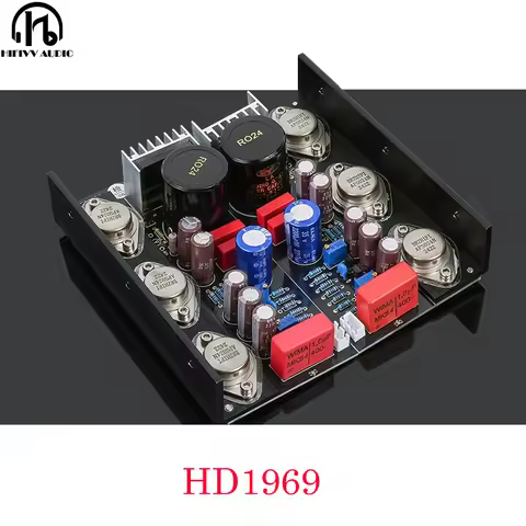 Class A HD1969 Amplifier Board Metal Sealed Tube Luxury Collection Edition HOOD1969 Amplifier