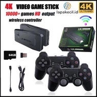 M8 Wireless 4K Game Stick With Gamepad HDMI TV Video Games