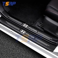 9Pcs/set Hyundai Car Door Sill Strip Side Step Anti Scratch Protector Sticker For getz starex matrix