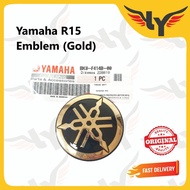Yamaha R15 Tank Emblem Gold - BK8-F414B-00 (100% Original)