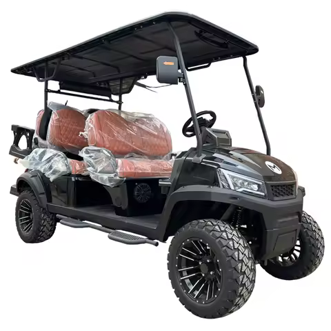 MMC Brand New 6 Person 300cc 350cc 400cc Gas Golf Car 6 Seater Gas Golf Cart