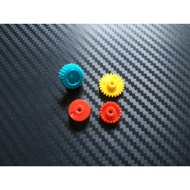 Rep Tamiya Gearset Yellowbiru for Chassis AR Super 2/ VZ/ VS/ / FMA SFM/ Super 1 Chassis/ Zero/ - 4W