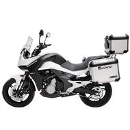 GSADV CFMOTO 650MT Motorcycle Top Box Aluminium &amp; Side Box Aluminium With Pannier Rack