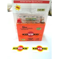 (100% ORIGINAL / 2020*NEW*)KOYOKO NANOGEL BATTERY 12N9L-BS (12N9)12V9AH/10HR