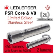 LIMITED EDITION - P5R Core & V8 S/S LEDLENSER Flashlight - 20 Yr Anniversary [Led Lenser Torchlight]