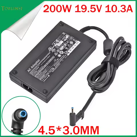 200W 19.5V10.3A Laptop Power Adapter Charger For HP Omen/zbook/Pavilion Gaming/ Envy15 17 Victus15 1
